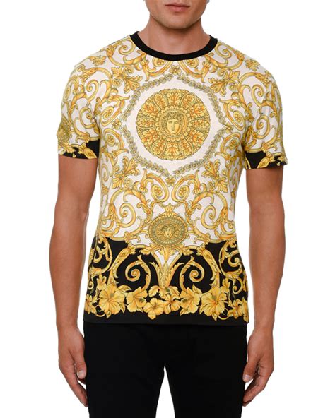 t shirts versace|versace t shirt men's sale.